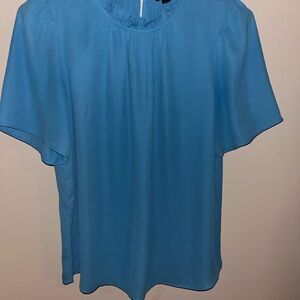 Ann Taylor Sky Blue Blouse
